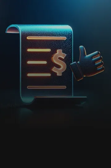 Banner de antecipação de recebíveis