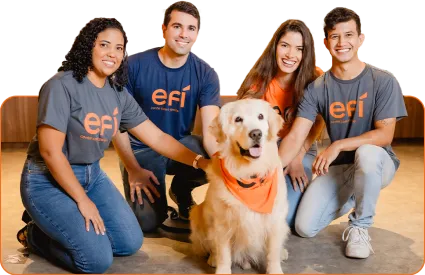 Imagem equipe Efí Bank